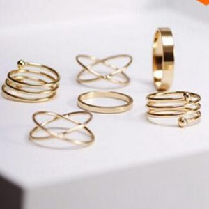 6 Piece Ring Set