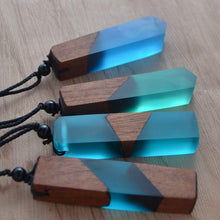 Load image into Gallery viewer, Wood Resin Necklaces