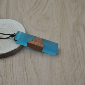 Wood Resin Necklaces