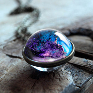 Galaxy Double Sided Necklace