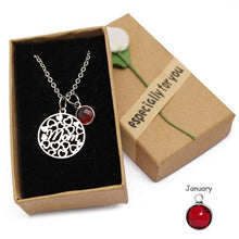 Load image into Gallery viewer, Birthstone Mom Necklace