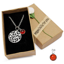 Load image into Gallery viewer, Birthstone Mom Necklace