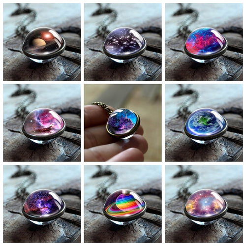 Galaxy Double Sided Necklace