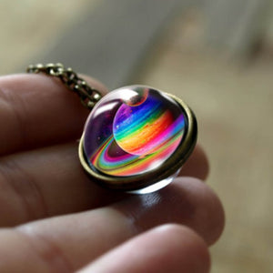 Galaxy Double Sided Necklace