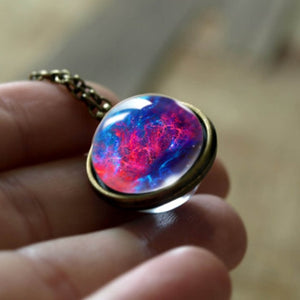 Galaxy Double Sided Necklace