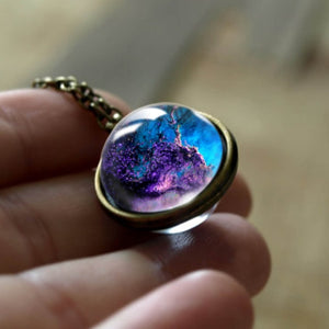 Galaxy Double Sided Necklace