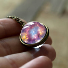 Load image into Gallery viewer, Galaxy Double Sided Necklace